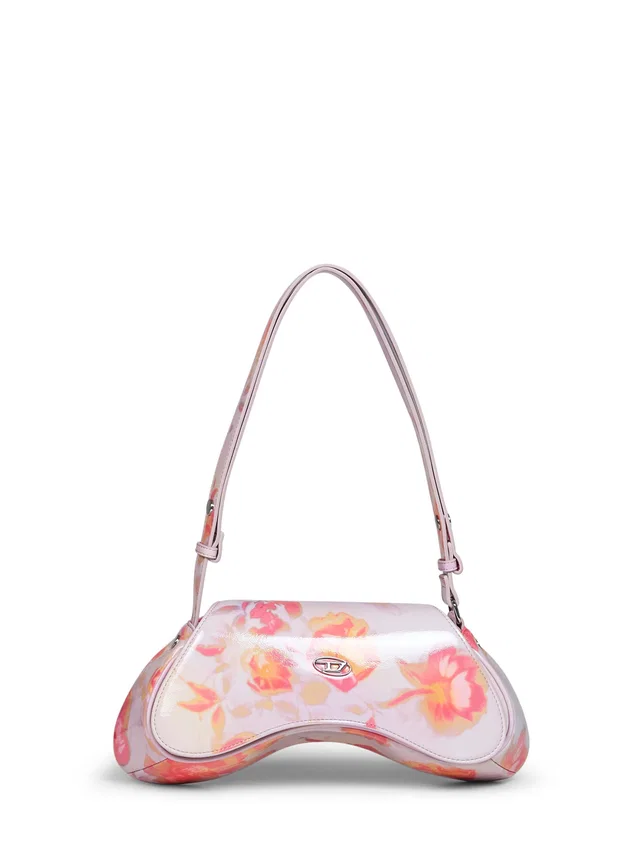 Diesel Play Crossbody Bag — Pink Polyurethane in Pink from HEWI
