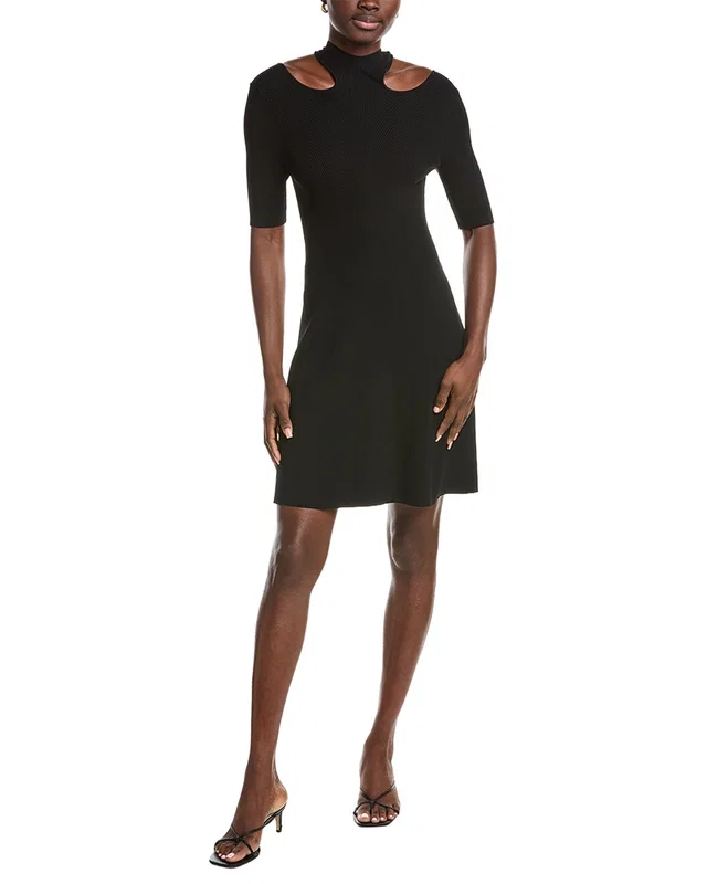 Maje Cold-Shoulder Knit Sheath Dress, image 1 of 1 from Gilt