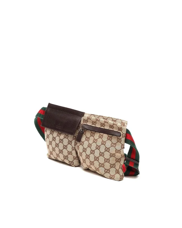 Gucci GG Waist Bag in Canvas from A Retro Tale, photo 2 of 9