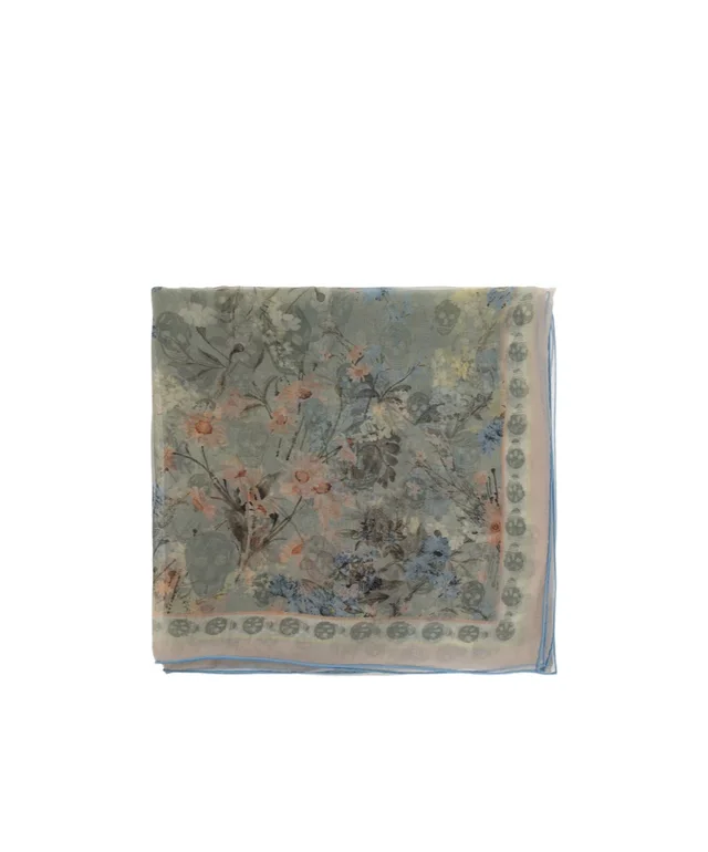 Alexander McQueen Floral patterned silk scarf from SENSER, photo 1 of 1