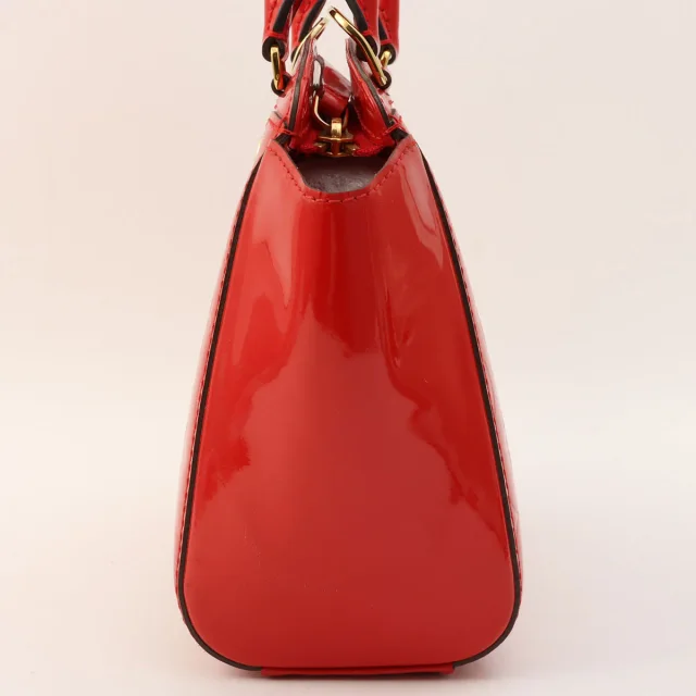 Louis Vuitton 2015 Monogram Vernis Brea PM Cerise from VINTAGE QOO TOKYO, photo 3 of 16