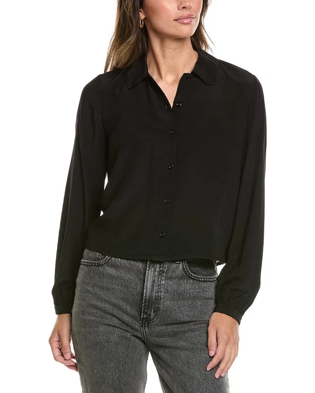FRAME Denim The Silk Prim Blouse, image 1 of 1 from Rue La La