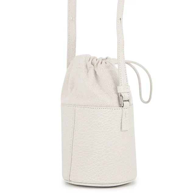 Maison Margiela 5AC Bucket Bag Shoulder Bag GreigeS56WG0164P4348H9368 Leather Canvas Size Mini in Canvas from GALLERY RARE, photo 2 of 2