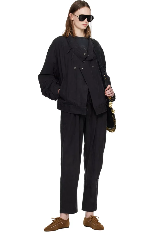 Isabel Marant Black Theresa Jacket, photo 4 of 4 from SSENSE