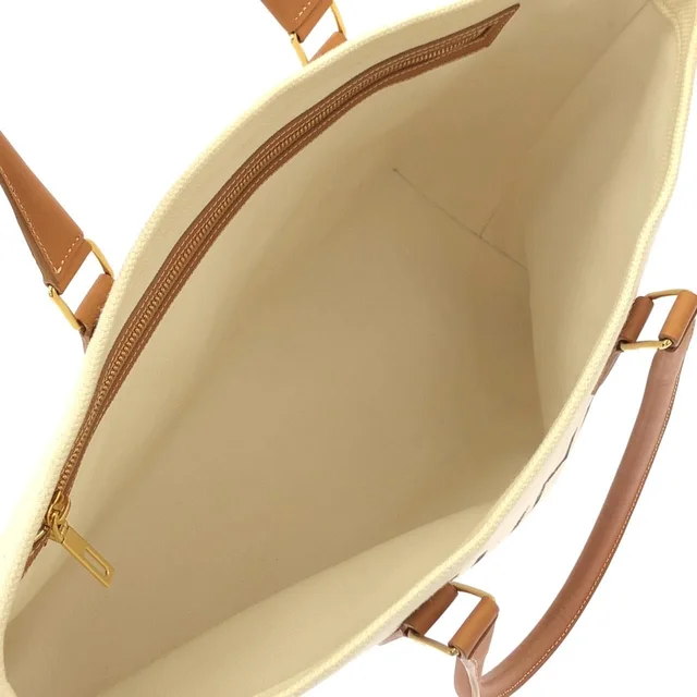 Celine Horizontal Cab Celine 190062BNZ Bag in 02NT/NATURAL+TAN(ナチュラル＋タン) / GOLD(ゴールド)金具 from KOMEHYO, photo 6 of 8