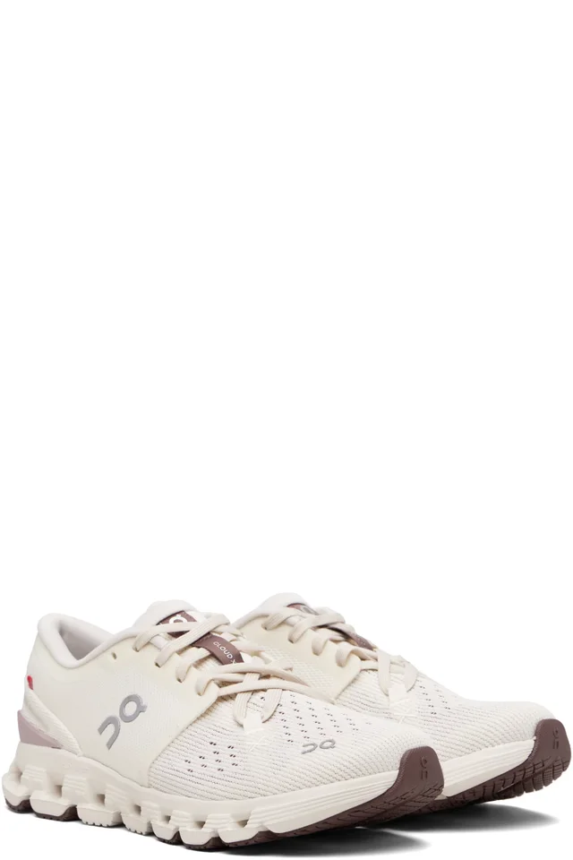 On Off-White Cloud X 4 Sneakers, photo 4 of 5 from SSENSE