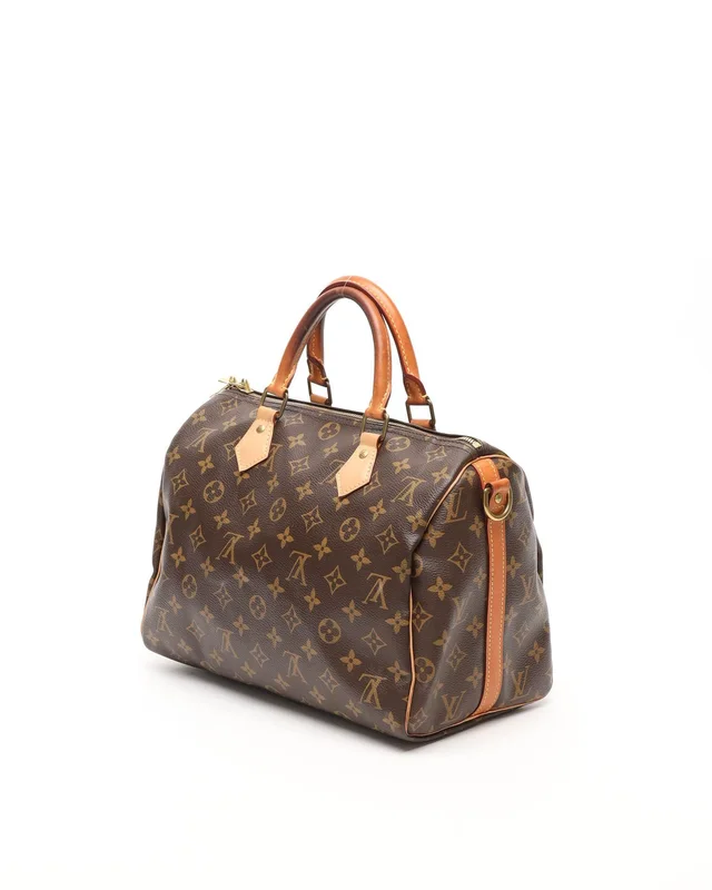 Louis Vuitton Monogram Speedy Bandoulière 30 Bag in Coated canvas from A Retro Tale, photo 3 of 12