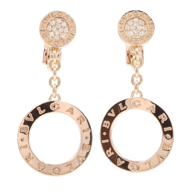Bvlgari Bvlgari Pavé Diamond Au750 Earrings from LuxUness