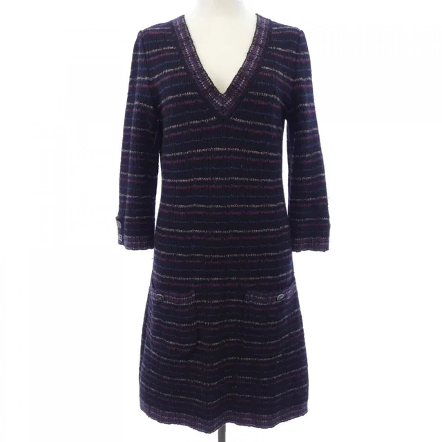 Chanel 07A Dress Black in Black Cashmere from The Reluxe