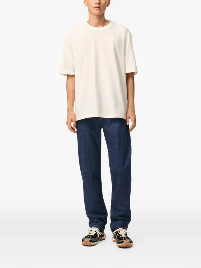 AMI Paris raw classic fit jeans, photo 2 of 2 from FARFETCH