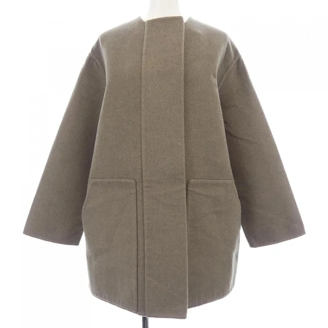 Hermès Double Face Coat in Cashmere from The Reluxe