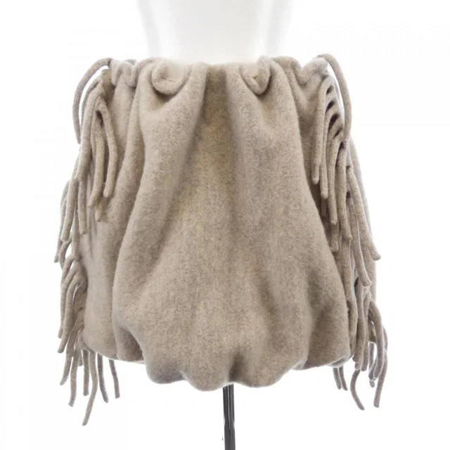 Louis Vuitton Skirt Beige in Beige Cashmere from The Reluxe