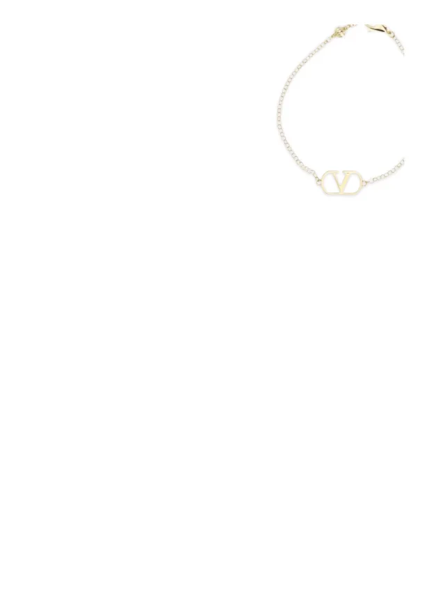Valentino Garavani Vlogo Bracelet — Gold Metal Bracelets in Gold from HEWI, photo 3 of 3