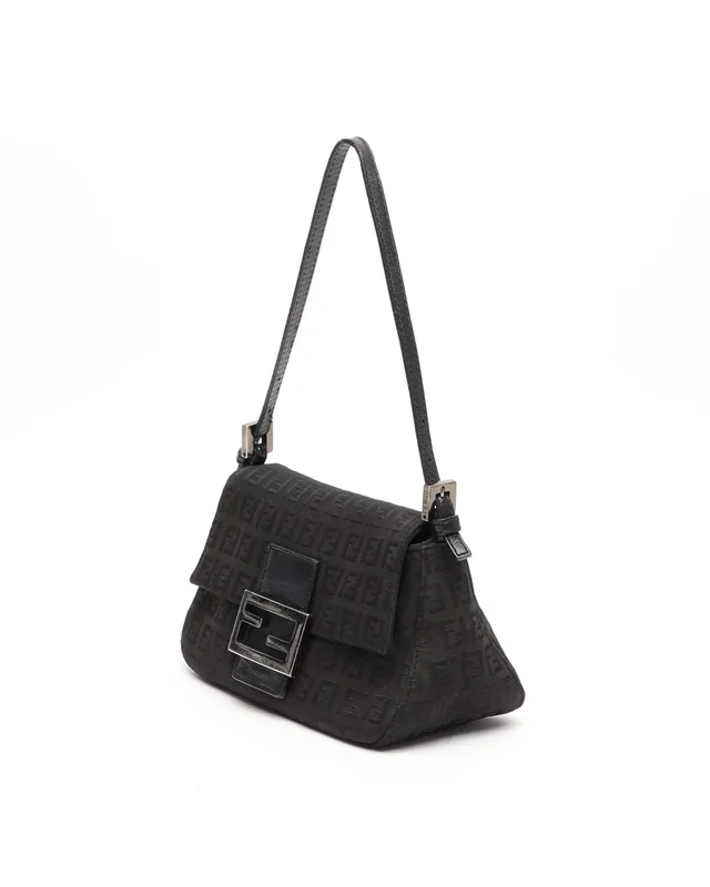 Fendi Small Zucchino Mama Bag in Canvas from A Retro Tale, photo 2 of 10