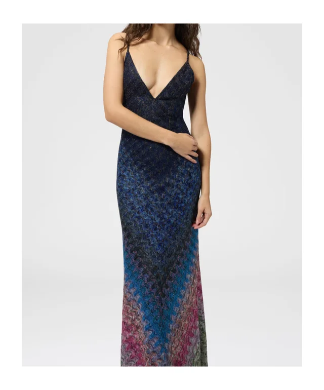 Missoni zigzag-knit open-back dress, photo 4 of 5 from SENSER