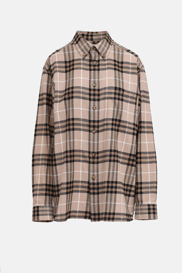 Burberry Check Flannel Shirt from VSP Consignment