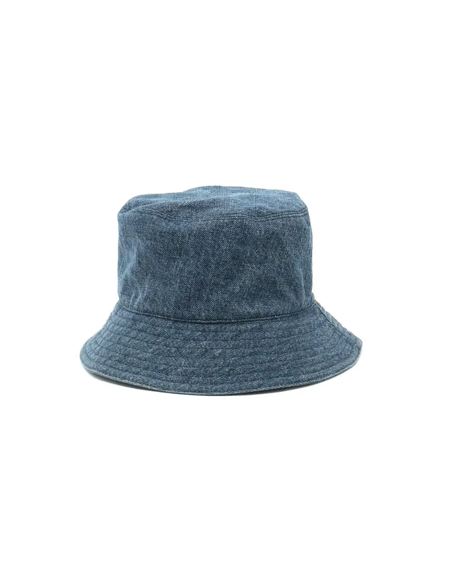 Miu Miu Logo Denim Bucket Hat, Size M in Denim from A Retro Tale, photo 3 of 5