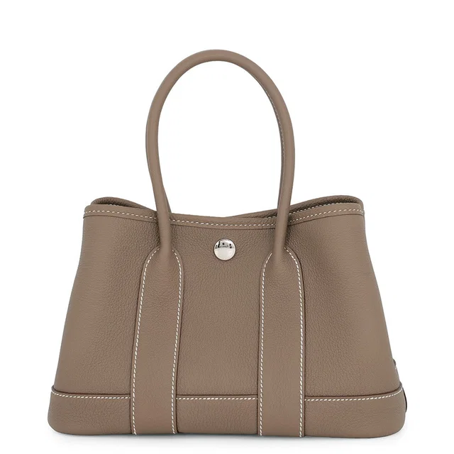 Hermès Neo Garden Etoupe Togo Leather Size 23 in Taupe Togo leather from GALLERY RARE
