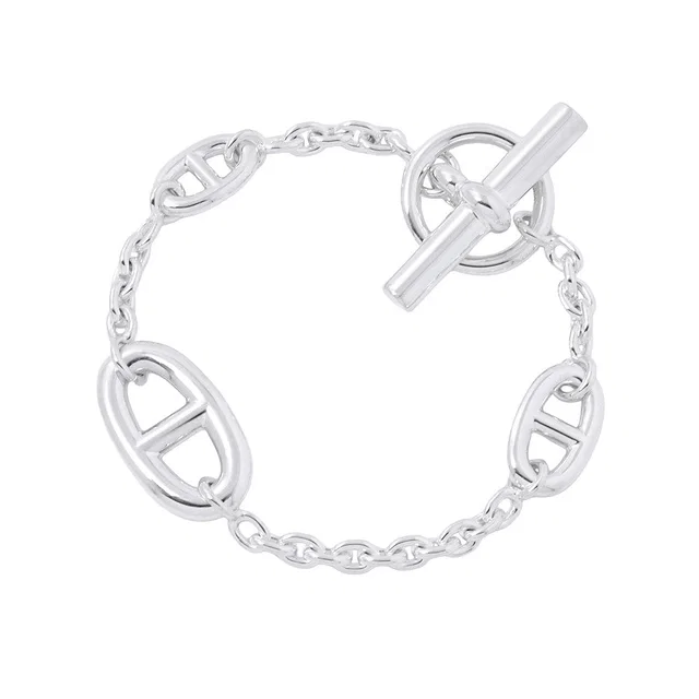 Hermès Chaine d'Ancre Farandole Bracelet Size ST SV925 from GALLERY RARE