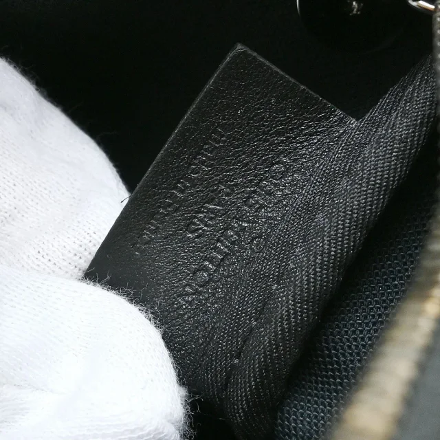 Louis Vuitton Trio Messenger Reverse Monogram Eclipse Canvas Black Bag in Black Canvas from HEWI, photo 8 of 8