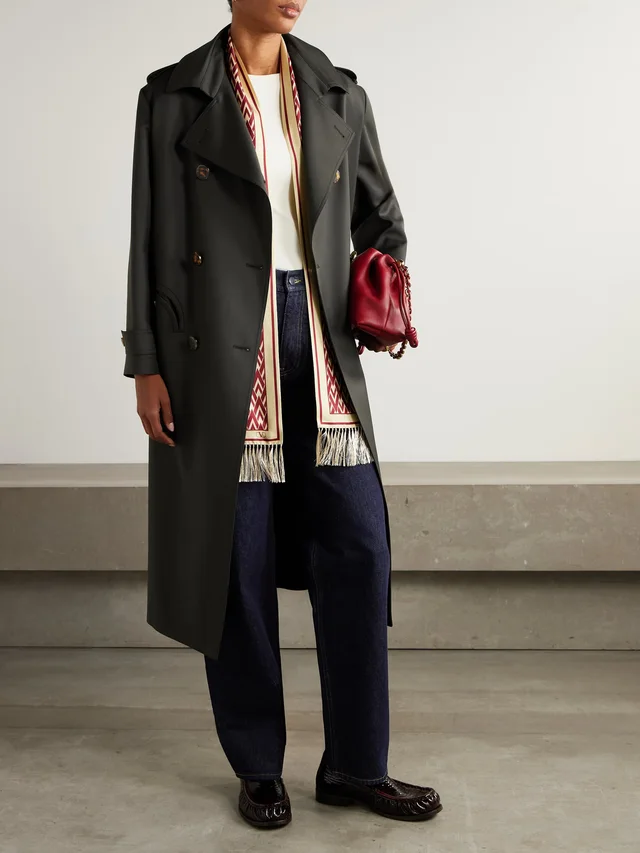 LOULOU DE SAISON Samur high-rise straight-leg jeans in Blue, photo 2 of 2 from NET-A-PORTER (Canada)