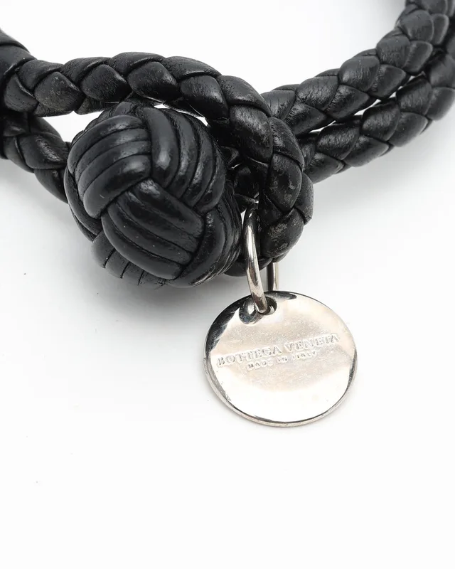 Bottega Veneta Intrecciato Bracelet in Woven leather from A Retro Tale, photo 4 of 4