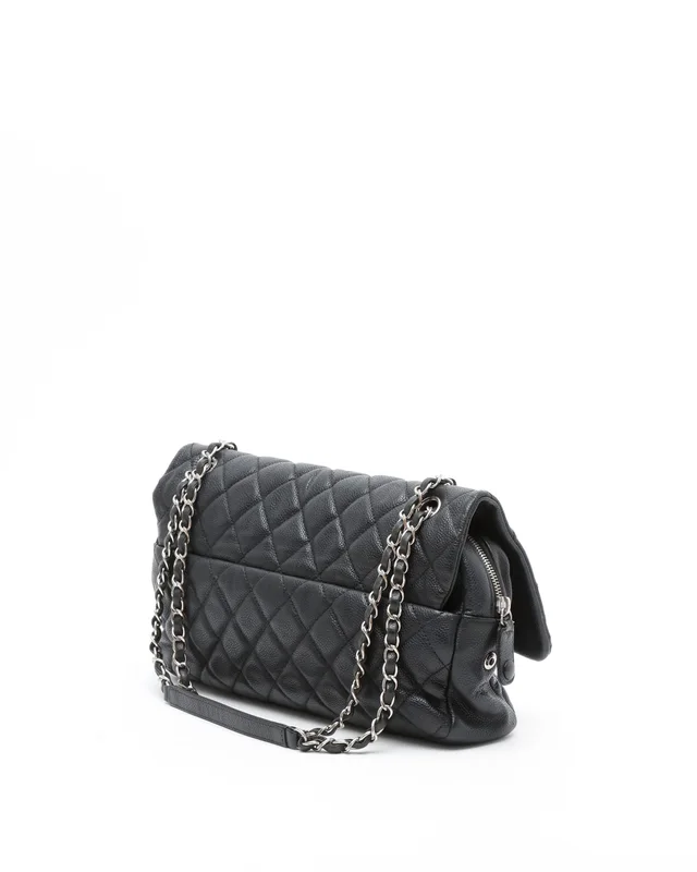 Chanel Easy Jumbo Caviar Flap Bag in Caviar leather from A Retro Tale, photo 3 of 11