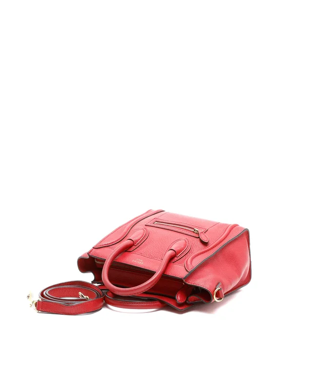 Celine Nano Luggage Bag in Caviar leather from A Retro Tale, photo 5 of 9
