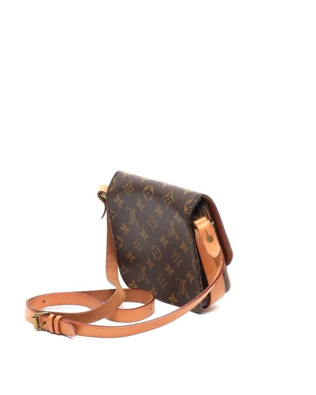 Louis Vuitton Monogram Cartouchière PM Bag in Coated canvas from A Retro Tale, photo 3 of 9