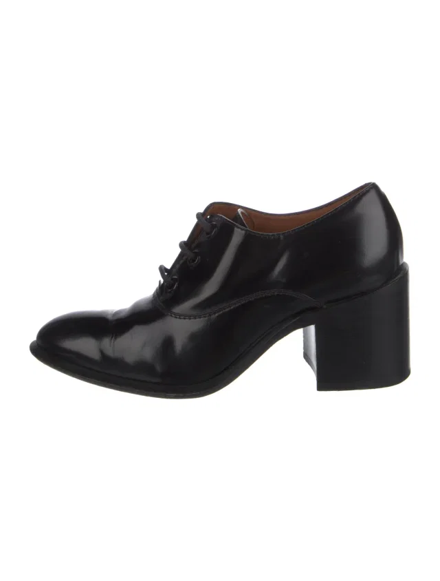 Celine Leather Pumps in black Leather from The RealReal