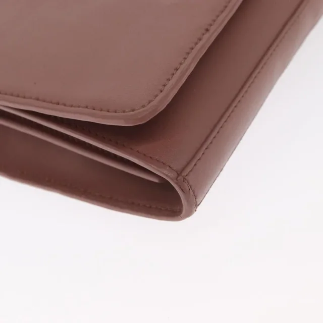 Fendi F Is Wallet On Chain Leather Pink Bag in Pink Leather from HEWI, photo 9 of 24