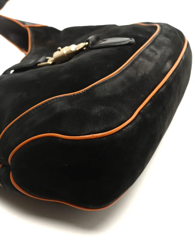 Gucci New Jackie Suede Bag in Suede from A Retro Tale, photo 7 of 11
