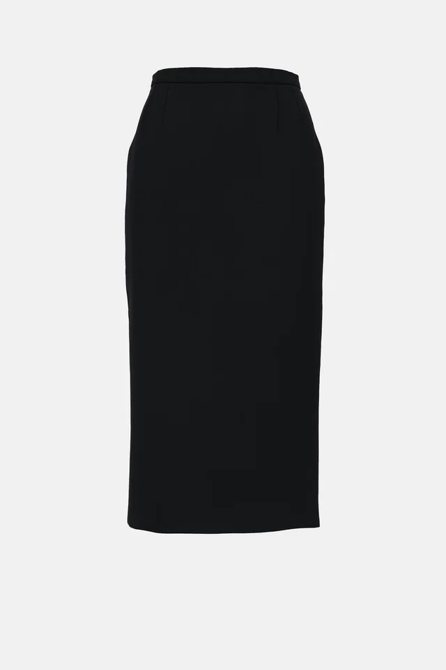 Dolce & Gabbana C. 1990s Pencil Skirt in Wool from VSP Consignment