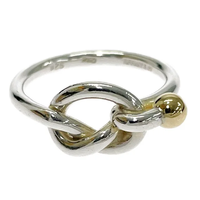 Tiffany & Co. Love Knot Ring in Silver from The Reluxe