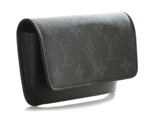 Louis Vuitton Monogram Eclipse Woody Sunglasses Case in Coated canvas from Ann's Fabulous Finds, photo 4 of 8