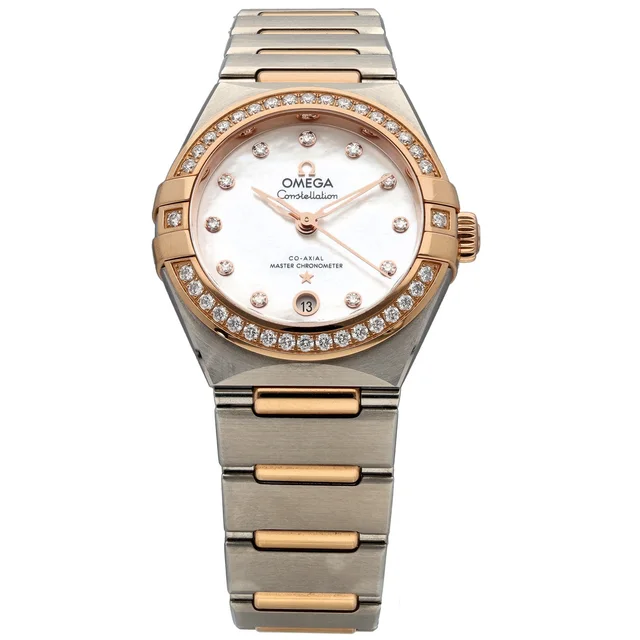 Omega Constellation 131.25.29.20.55.001 29mm Bi-Colour Watch from H&T