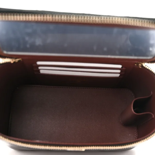 Chanel Caviar Quilted Small Vanity Case in Black Caviar leather from FASHIONPHILE, photo 5 of 12