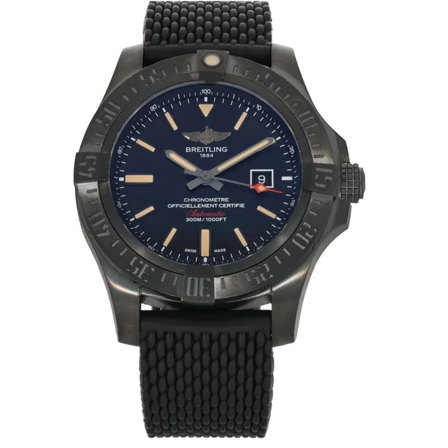 Breitling Avenger Blackbird V17310 48mm Titanium Watch from H&T