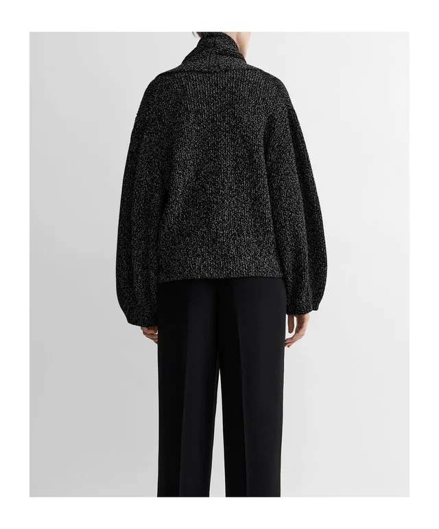 Toteme Shawl-lapel cardigan black/white, photo 3 of 4 from SENSER