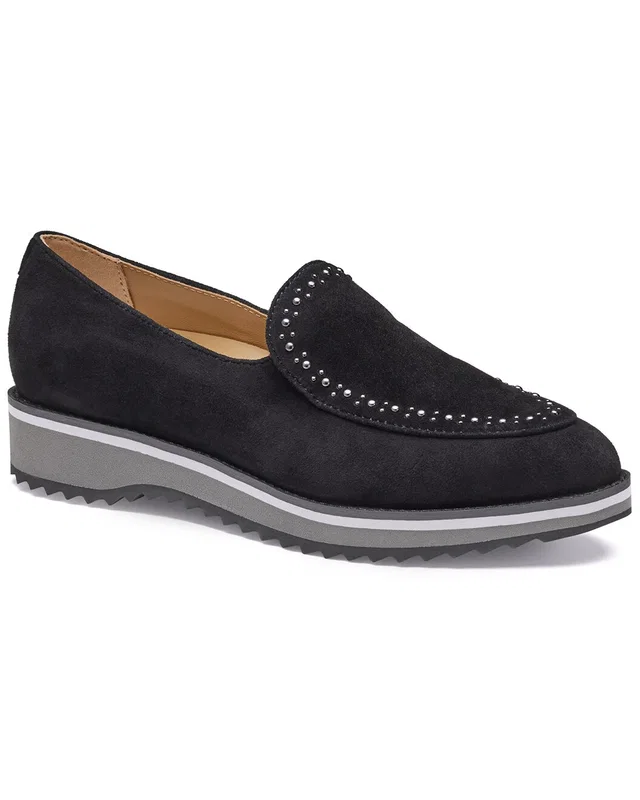 Johnston & Murphy Ulyssa Suede Loafer, image 1 of 1 from Rue La La