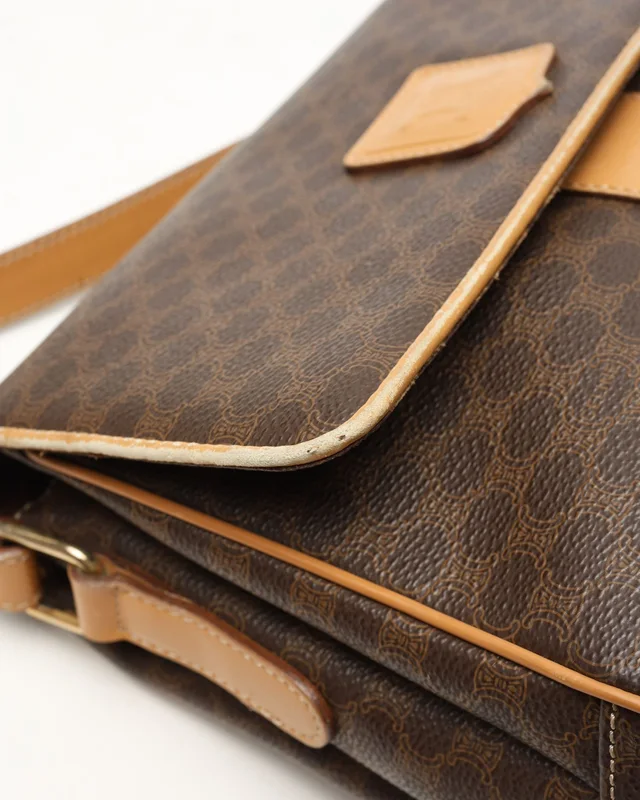 Celine Triomphe Crossbody Bag in Coated canvas from A Retro Tale, photo 6 of 12