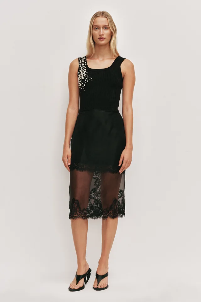 AJE Marlene Pearl Knit Tank from Aje, photo 1 of 1