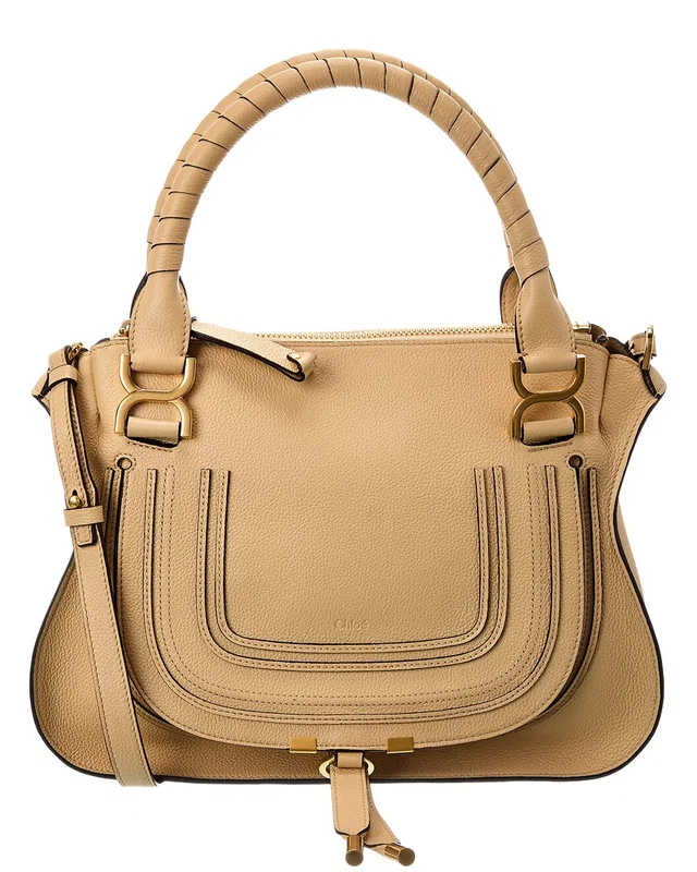 Chloé Marcie Medium Leather Satchel, image 1 of 1 from Gilt