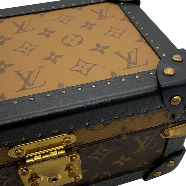 Louis Vuitton Coffret Tresor NoirM20094 Monogram Reverse Canvas Size 24 in Canvas from GALLERY RARE, photo 7 of 15