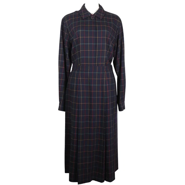 Burberry Vintage Check Shirt & Skirt Set in Canvas from LuxUness
