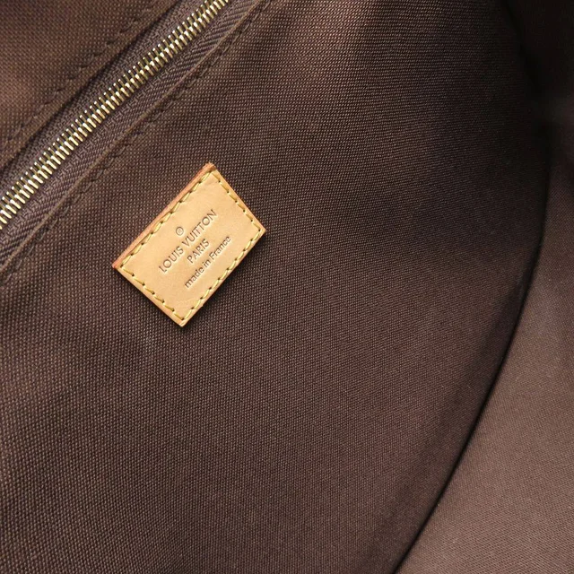Louis Vuitton Menilmontant Monogram Shoulder Bag in Brown Canvas from LuxUness, photo 6 of 9