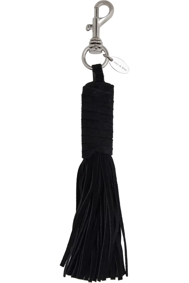 Vivienne Westwood Black Tassel Keychain, photo 2 of 2 from SSENSE