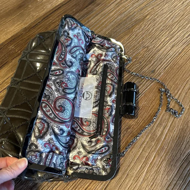 Etro Women's Clutch bags - Black/Multi in black|multicolor from Depop