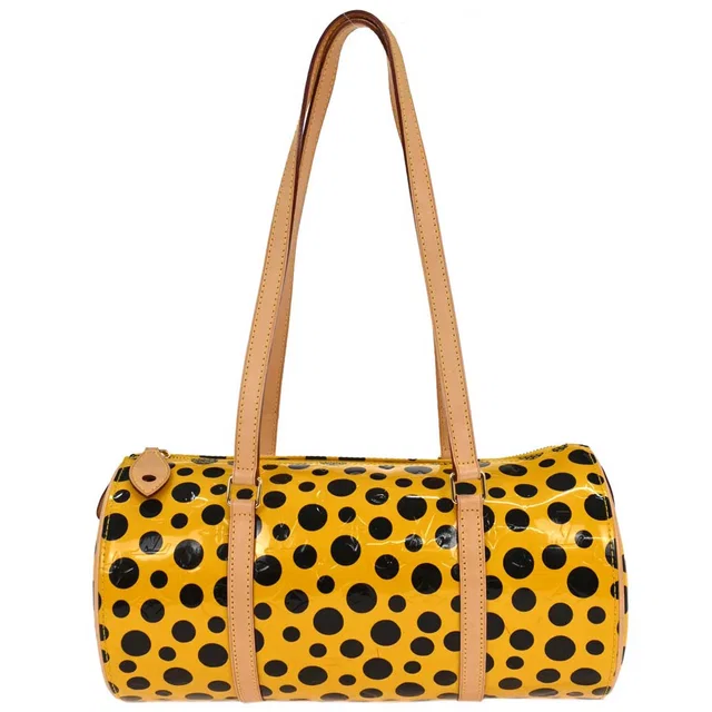 Louis Vuitton Yellow Pumpkin Dot Papillon 30 Handbag M91424 in Yellow Canvas from AMORE Vintage Tokyo