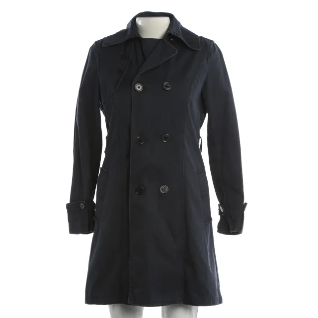 Giorgio Armani Trenchcoat 34 Navy in Blau from Buddy And Selly